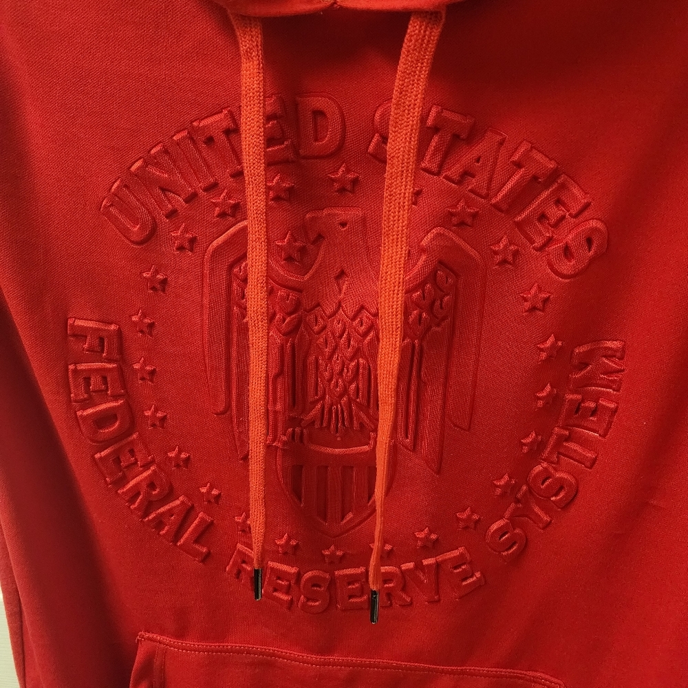 Bleeker And Mercer Red Hooded Shirt View 3